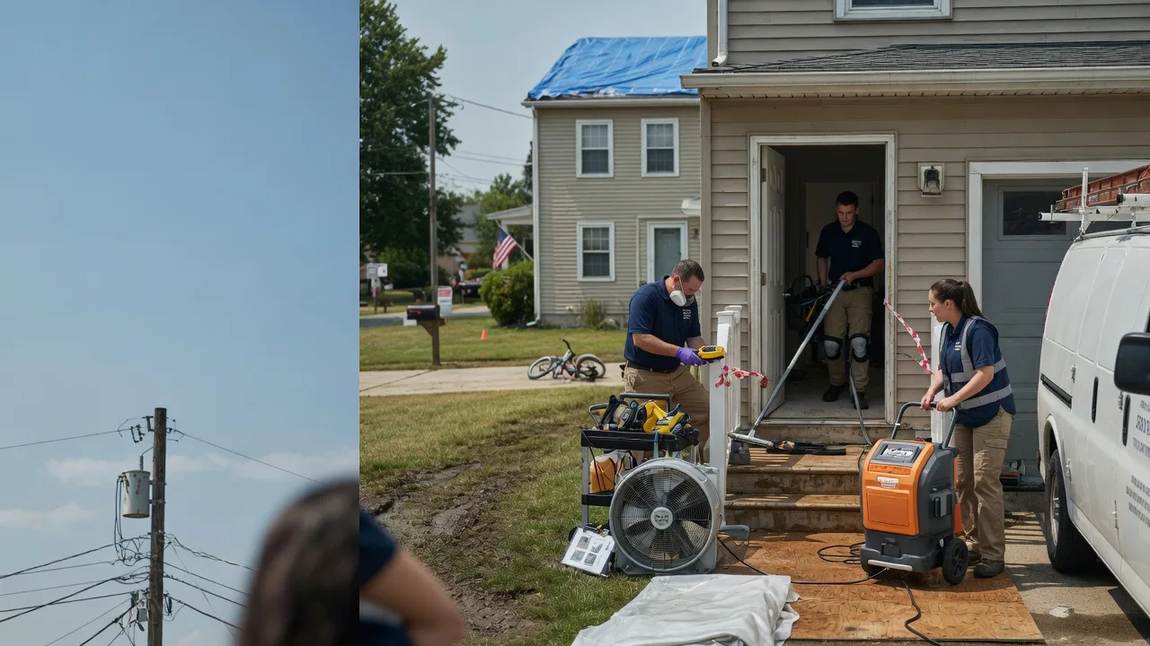 Water Damage Repair in Brownell, KS near me
